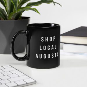Black Glossy Mug