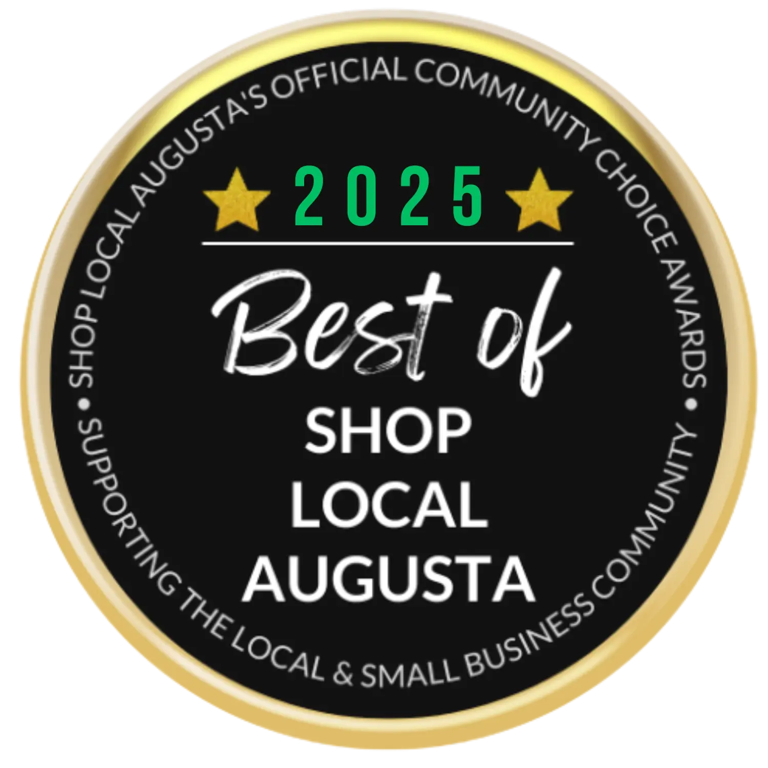 Best of Shop Local Augusta 2025- no background